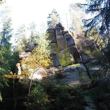 Ferienoase Hinterhermsdorf Buitenkant foto
