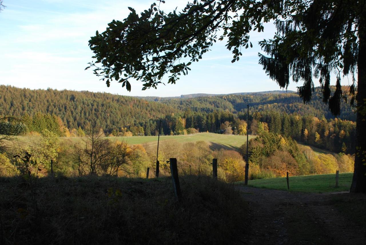 Ferienoase Hinterhermsdorf Buitenkant foto