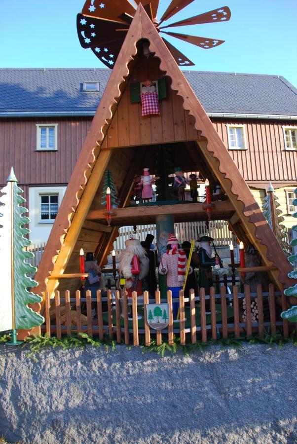 Ferienoase Hinterhermsdorf Buitenkant foto