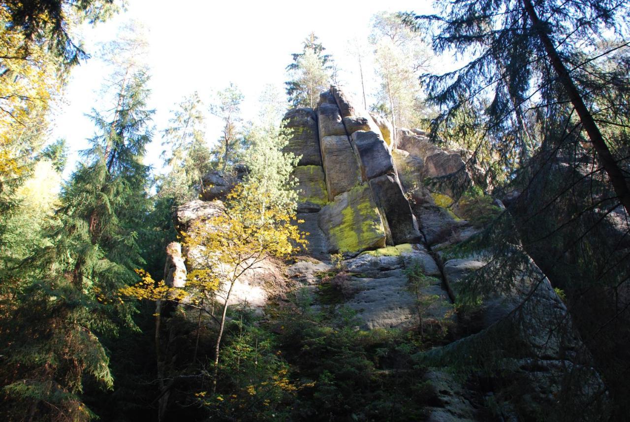 Ferienoase Hinterhermsdorf Buitenkant foto