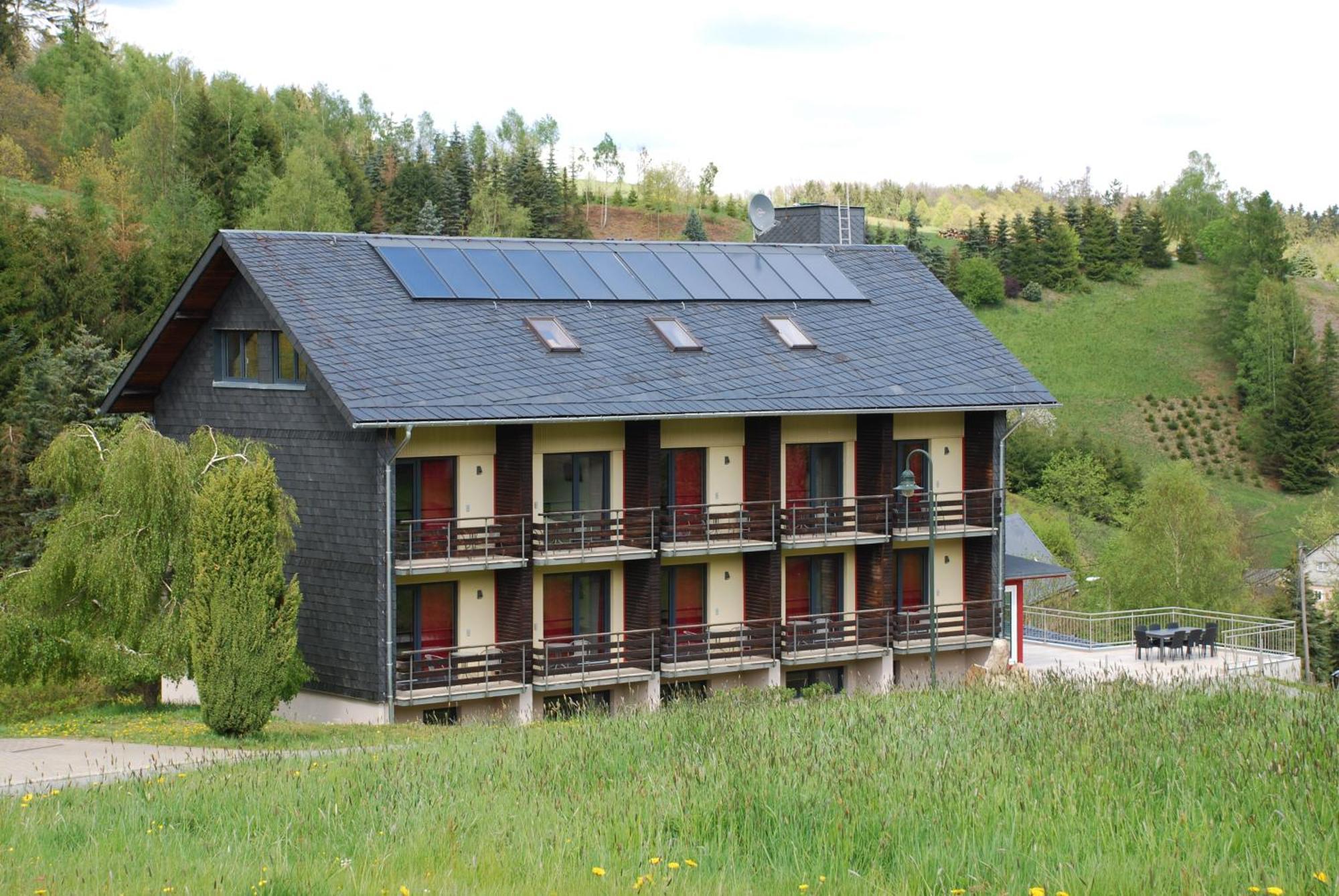 Ferienoase Hinterhermsdorf Buitenkant foto