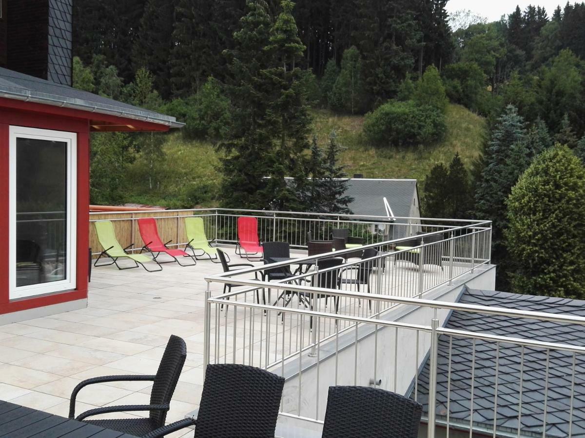 Ferienoase Hinterhermsdorf Buitenkant foto
